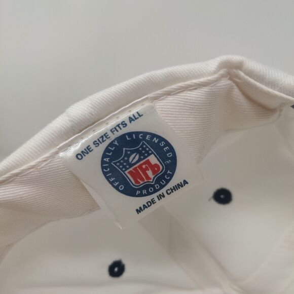 Logo Athletic Men's Snapback Hat White OSFA Vintage Super Bowl XXXV 2001 - Picture 7 of 8